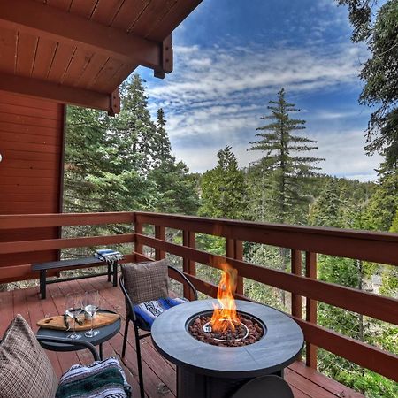 Pet & Kid Friendly Cozy Cabin, Bbq, Firepit, Outdoor Dining, Forest Views Lake Arrowhead Kültér fotó