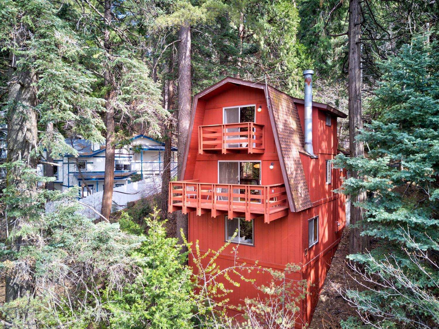 Pet & Kid Friendly Cozy Cabin, Bbq, Firepit, Outdoor Dining, Forest Views Lake Arrowhead Kültér fotó